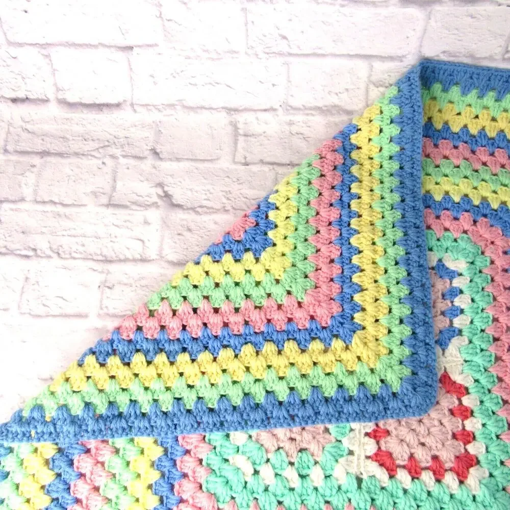 Hand Crochet Baby Blanket 30